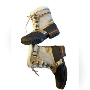 Rock & Candy Women's Danlea Cold Weather Ankle Boots Brown Tan Gold US 7.5